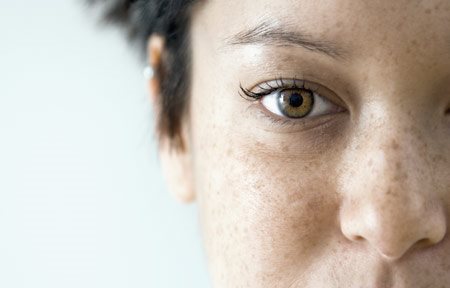 Obličej asijské ženy